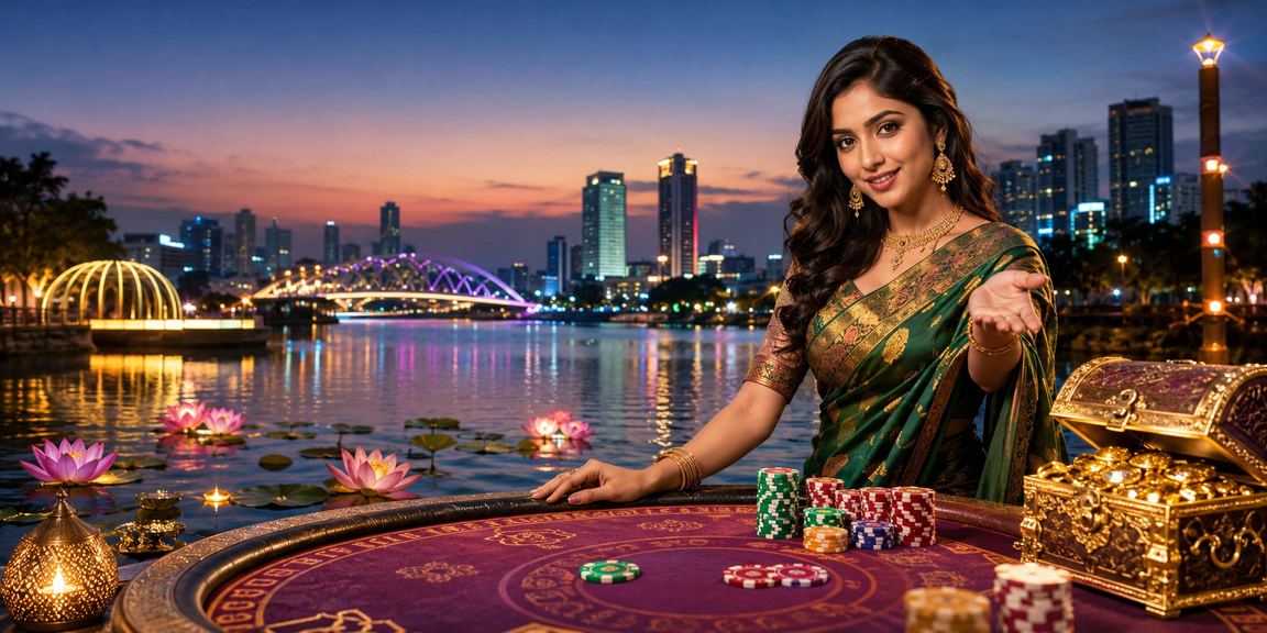 Player enjoying online lottery and casino games in Dhaka